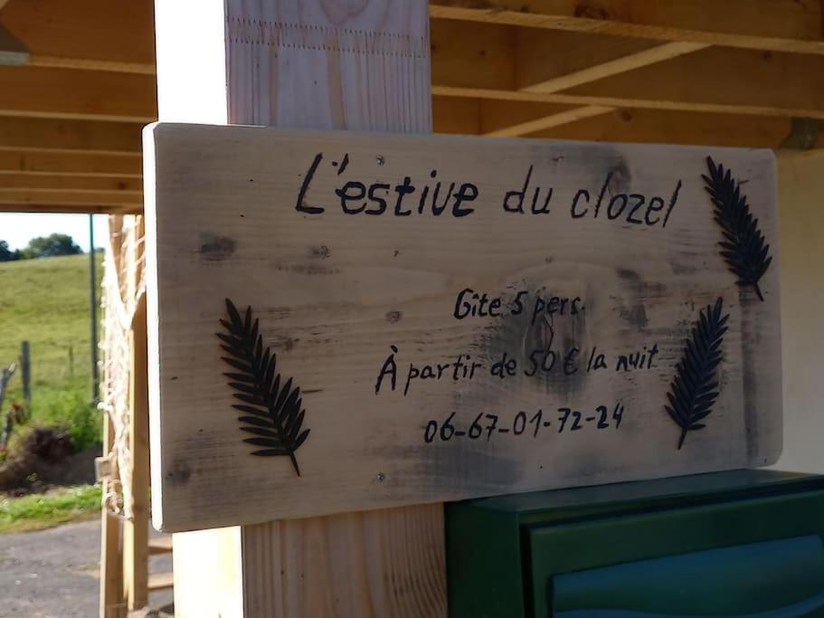 Gite L'Estive Du Clozel Besse-et-Saint-Anastaise Extérieur photo